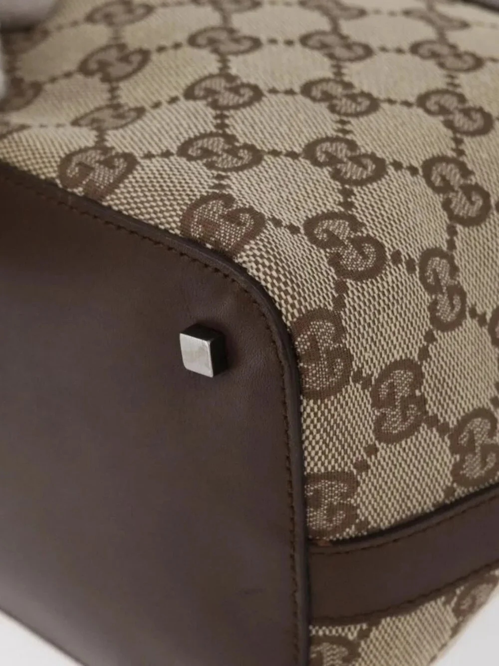 GUCCI GG Canvas Shoulder Bag Beige 001 4299 Auth mr2016 - Picture 5 of 16